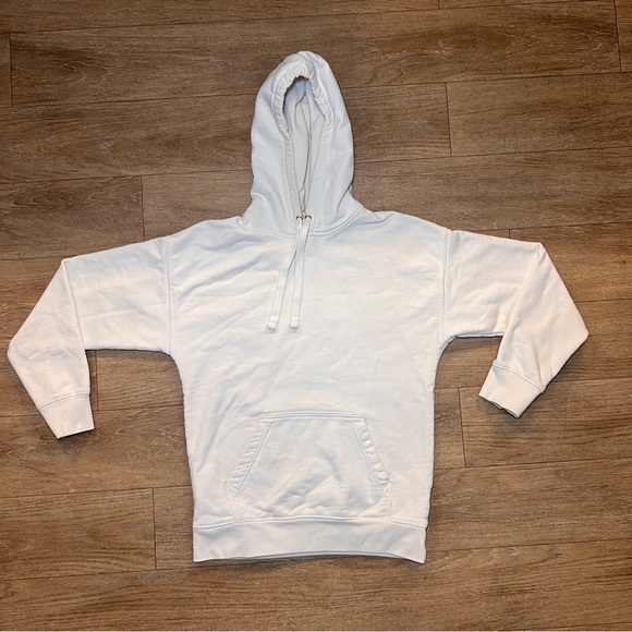 Men's White Hoodie Sweater men size small - Picture 1 of 3